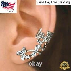 Gorgeous Clip Earrings for Women 925 Silver Jewelry Free Shipping