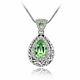 Great Gift Necklace Pendant Beautiful Elegant Jewelry W 100% Swarovski Crystal