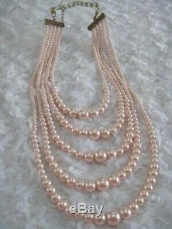 HEIDI DAUSNot A Whole Lotta Drama(Indian Pink)Necklace(Orig. $159.95)-LAST ONE