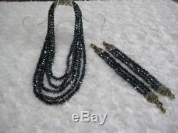 HEIDI DAUS Deco MasterClasp (Hematite) Multi-Strand Necklace (Orig. $289.95)