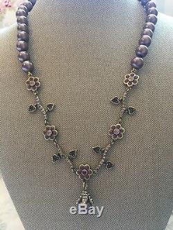 Heidi Daus Flower, Pearl, necklace beautiful