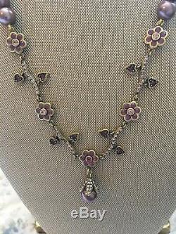 Heidi Daus Flower, Pearl, necklace beautiful