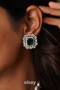 Indian Kiara Advani AD CZ Bridal Necklace Set Bollywood Wedding New Jewelry Set