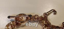 JUICY COUTURECharm Bracelet with 5 Rare & Limited Edition Food CharmsMINT