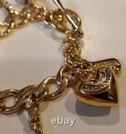 JUICY COUTURECharm Bracelet with 6 Rare & Limited Edition CharmsMINT
