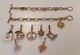 Juicy Couturecharm Bracelets With 7 Limited Edition Rare & Retired Charms Lot