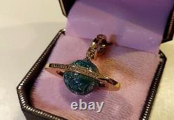 JUICY COUTUREPave Rhinestone Welcome to Planet Juicy Charm EXTREMELY RARE