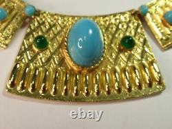 Juliana Very Rare Beautiful Egyptian revival necklace