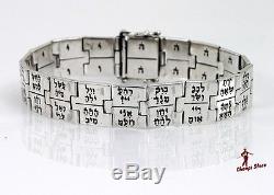 Kabbalah Bracelet of 72 GOD Names. 925 Silver BEAUTIFUL FASHION Jewelry. Hebrew