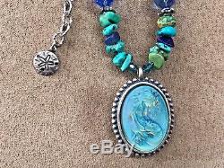 Kirks Folly Lorelei Diva Mermaid necklace vintage and beautiful length 16