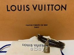 Mint LOUIS VUITTON Bracelet Bangle Keep It Twice Monogram Gold Authentic Beauty