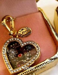 NEW IN BOX NWT Juicy Couture Box of Chocolates Heart LE Charm w Tag Box YJRU4642