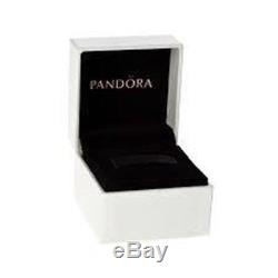 NEWithTAGS AUTHENTIC PANDORA CHARM LIGHT AS A FEATHER 14K GOLD #750831CZ HINGE BOX