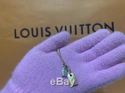 NWOT Limited Authentic Louis Vuitton Nanogram Bracelet Accessories Gold Silver