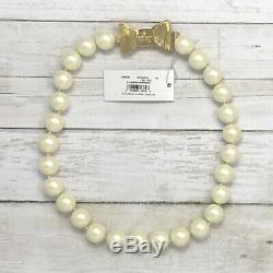 NWT Kate Spade All Wrapped Up In Pearls Necklace Bracelet Earring Set MSRP $294
