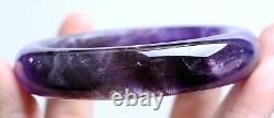 Natural Lavender Amethyst Quartz Crystal Madam Bangle Inner Diameter 58.5mm