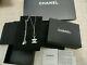 Never Used/ Beauty Chanel Cc Logo Crystal Necklace