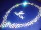 New Swarovski Element Crystals Wedding Necklace