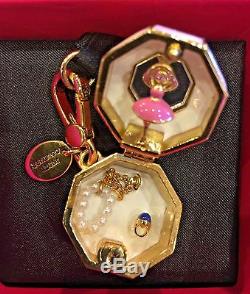 Nwt Juicy Couture 2014 Ltd Ed Pink Music Jewelry Box Charm Yjru7598