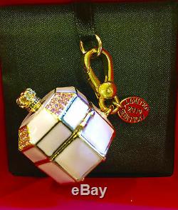 Nwt Juicy Couture 2014 Ltd Ed Pink Music Jewelry Box Charm Yjru7598