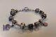 Pandora Sterling Silver Loaded Charm Bracelet With 11 Charms Ale-925 Euc