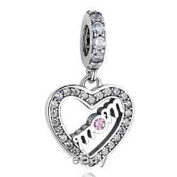 Pandora Beautiful Authentic MOM Charm 100% Sterling Silver