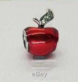 Pandora Disney Charm #791572EN73 Snow White's Apple Disney Beads Snow White