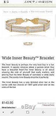 Ronaldo Jewelry Inner Beauty Wide Bracelet