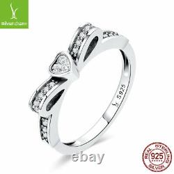 S925 Solid Sterling Silver Rings With AAA zircon Statement Nice Women Jewelry