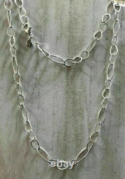 Silpada 925 Sterling Silver In the Loop Chain Link 31 Long Necklace N2109