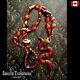 Snake Necklace Woman Jewelry Vintage Style Pendant Lariat Locket Beaded Layered