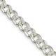 Sterling Silver 7mm Pave Curb Chain Necklace Fine Jewelry Best For Womens