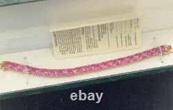 Suzanne Somers Pink Trilliant Necklace And Bracelet Beautiful In The Box