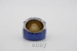Swarovski Nirvana Fully Cut Crystal Glitter Ring, Navy Blue, Size 60 UK R, £145