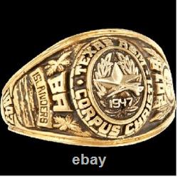 Texas A& M University Corpus Christi Customize Aggie Ring 14k Yellow Gold Finish