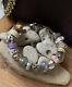 Trollbeads Sterling Foxtail Bracelet With13 Beads, 2 Stoppers & 4 Charms 50g Laa