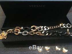 Versace Necklace High Fashion New Beautiful Gold Medusa Gorgeous Chain