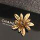 Very Rare Chanel Beauty Sublimage Gold Tone Pins Brooch Vip Gift