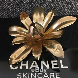 Very Rare Chanel Beauty Sublimage Gold Tone Pins Brooch VIP Gift