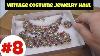 Vintage Costume Jewelry Haul 8 High End Collection Ep 03