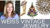 Vintage Costume Jewelry Weiss