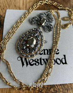 Vivienne Westwood Beautiful & RARE Natural Pyrite Stone Necklace