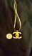 Wow! Beautiful! Georgeous 14k Gold Necklace 100% Authentic And Gold Tone Cc