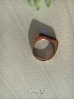 Women's Beautiful 14 Carat Rose Gold Ring Size 8 58 mm, 6 grams PreOwned